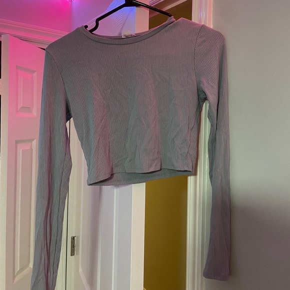 Garage cropped long sleeve. Size M - Picture 3 of 5